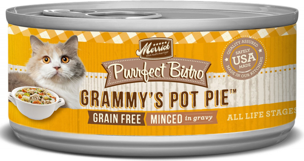 Merrick Purrfect Bistro Grammy s Pot Pie Grain Free Canned Cat