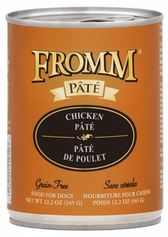 Fromm Chicken Pate Grain Free Canned Dog Food PetFlow