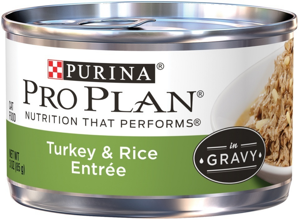 Purina Pro Plan Savor Adult Turkey Rice Entree Canned Cat Food