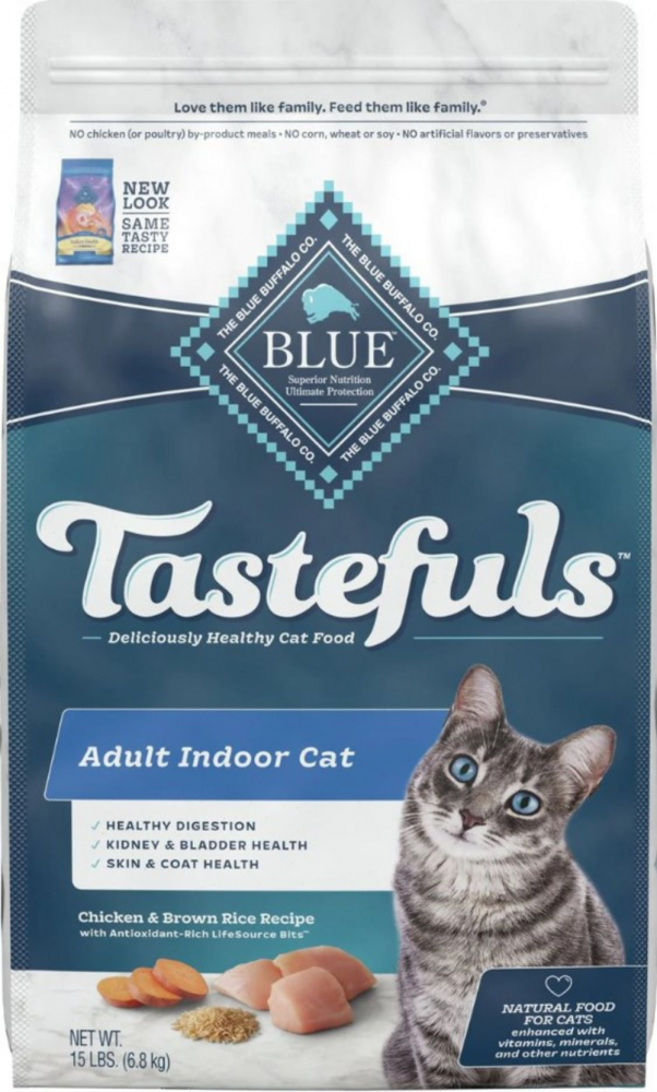 Blue Buffalo Tastefuls Adult Indoor Cat Chicken Brown Rice