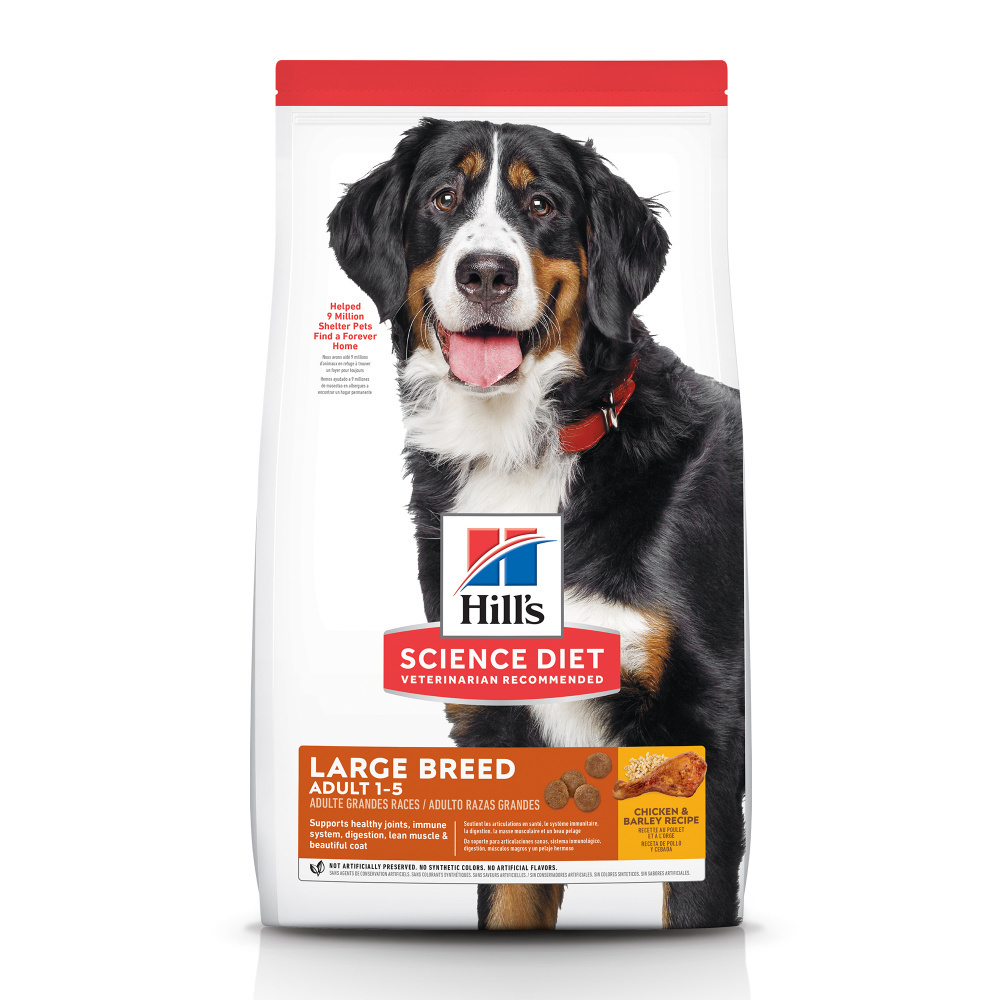 Hill's Science Diet Adult Large Breed Chicken u0026 Barley Recipe Dry Dog Food