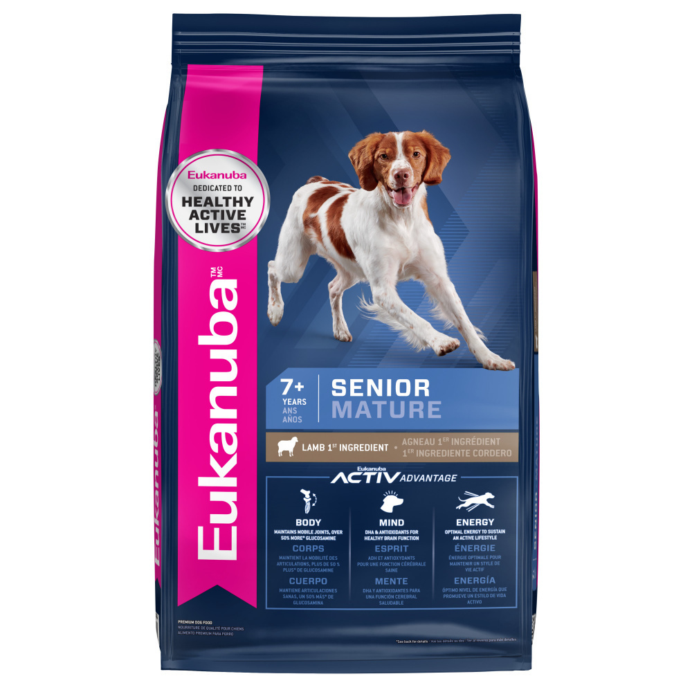 Senior Lamb Rice Dry Dog Food PetFlow