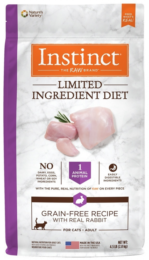 Instinct Grain Free LID Rabbit Canned Cat Food PetFlow