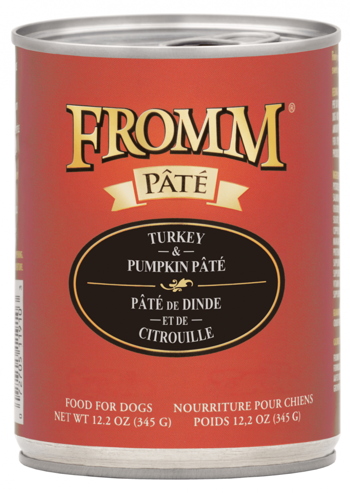 Fromm Turkey Pumpkin Pate Grain Free Canned Dog Food PetFlow