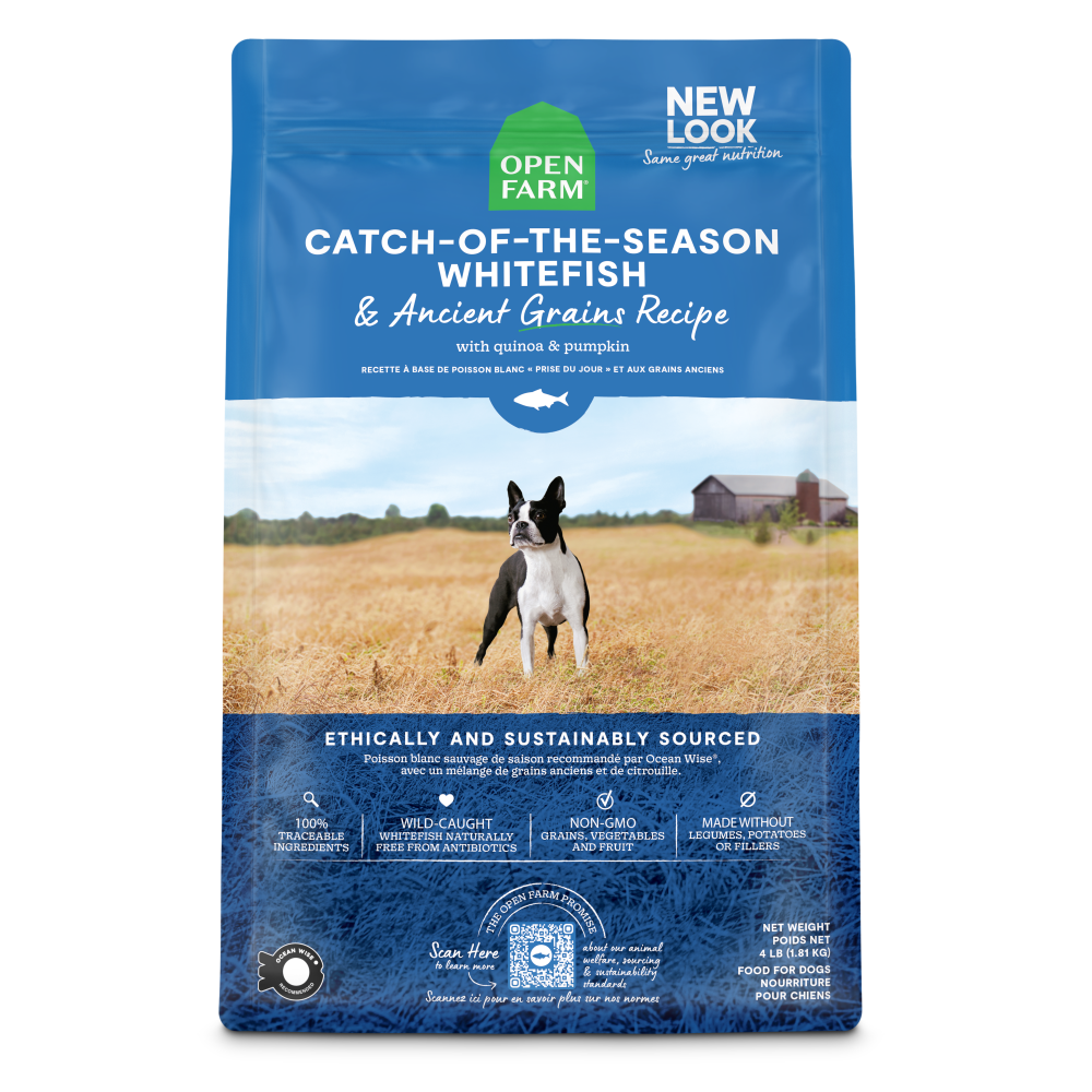 Open Farm Catch of the Season Whitefish Ancient Grains Dry Dog Food