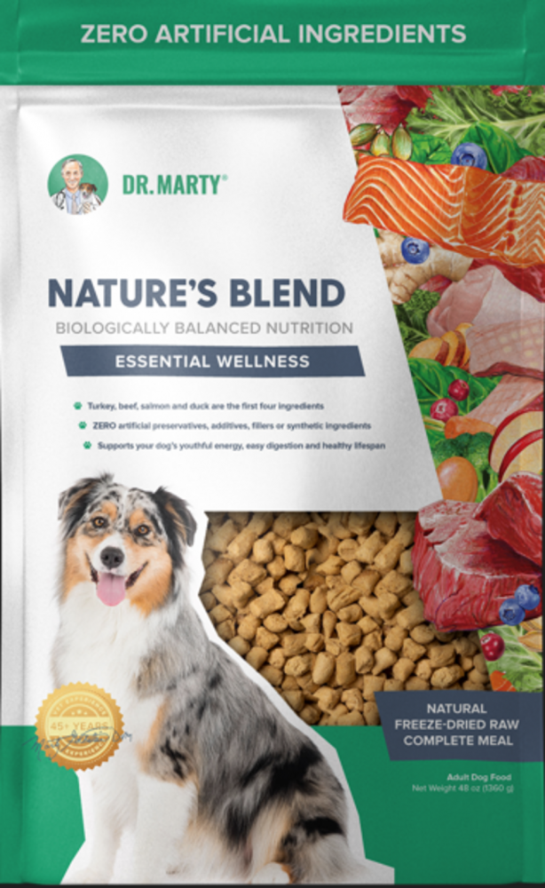 Dr. Marty Nature s Blend Freeze Dried Raw Dog Food