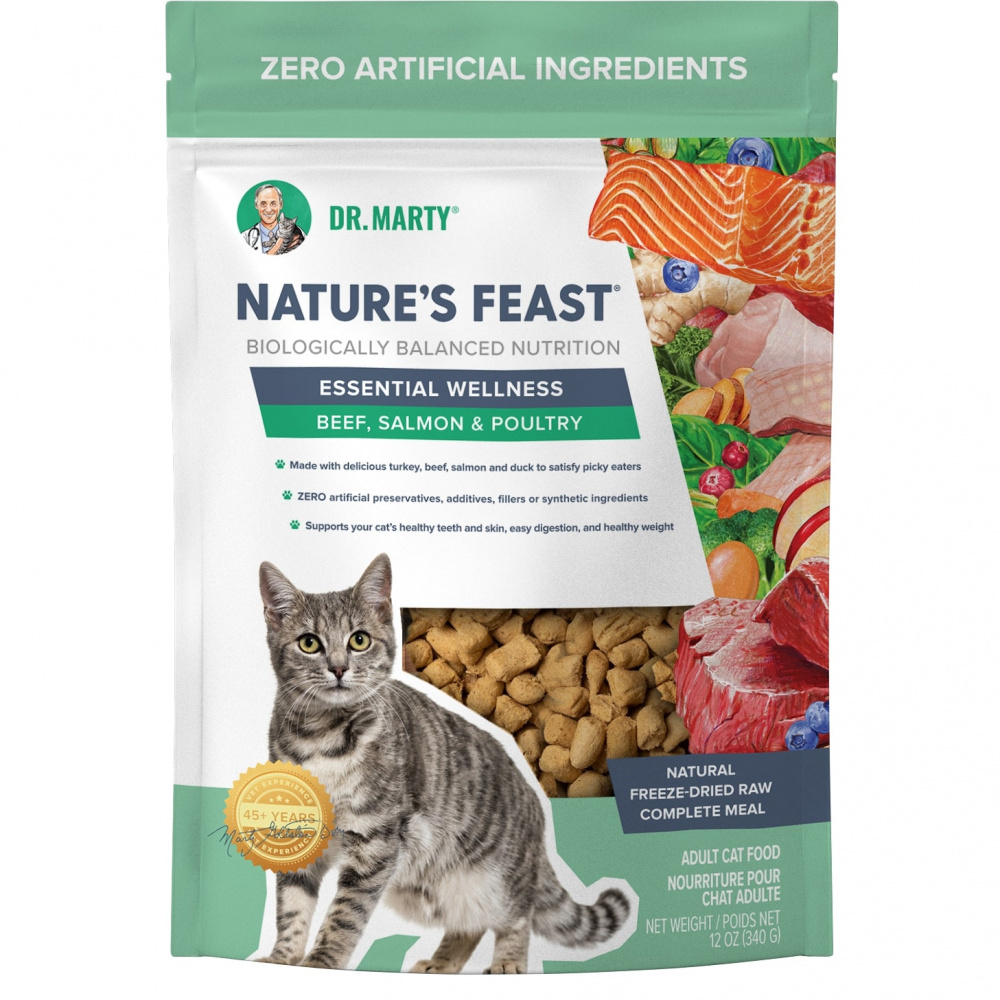 Dr. Marty Nature s Feast Essential Wellness Beef Salmon and