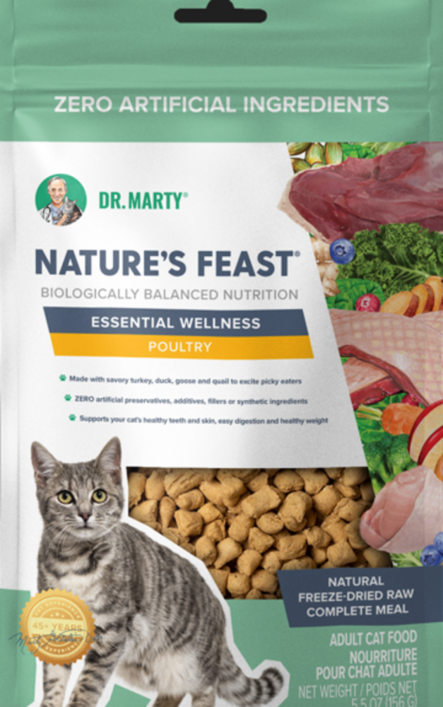 Dr. Marty Nature s Feast Essential Wellness Poultry Freeze Dried