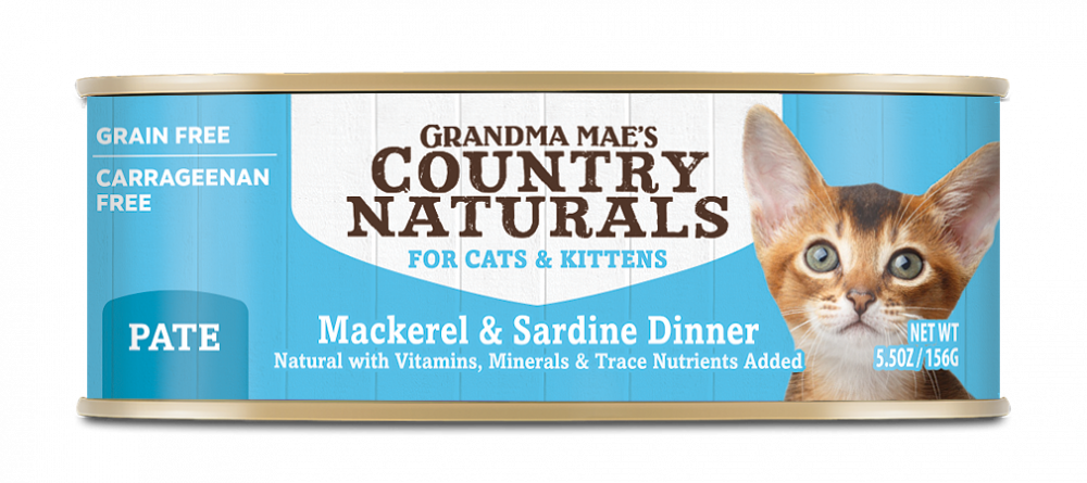 Grandma Mae s Country Naturals Grain Free Mackerel Sardine